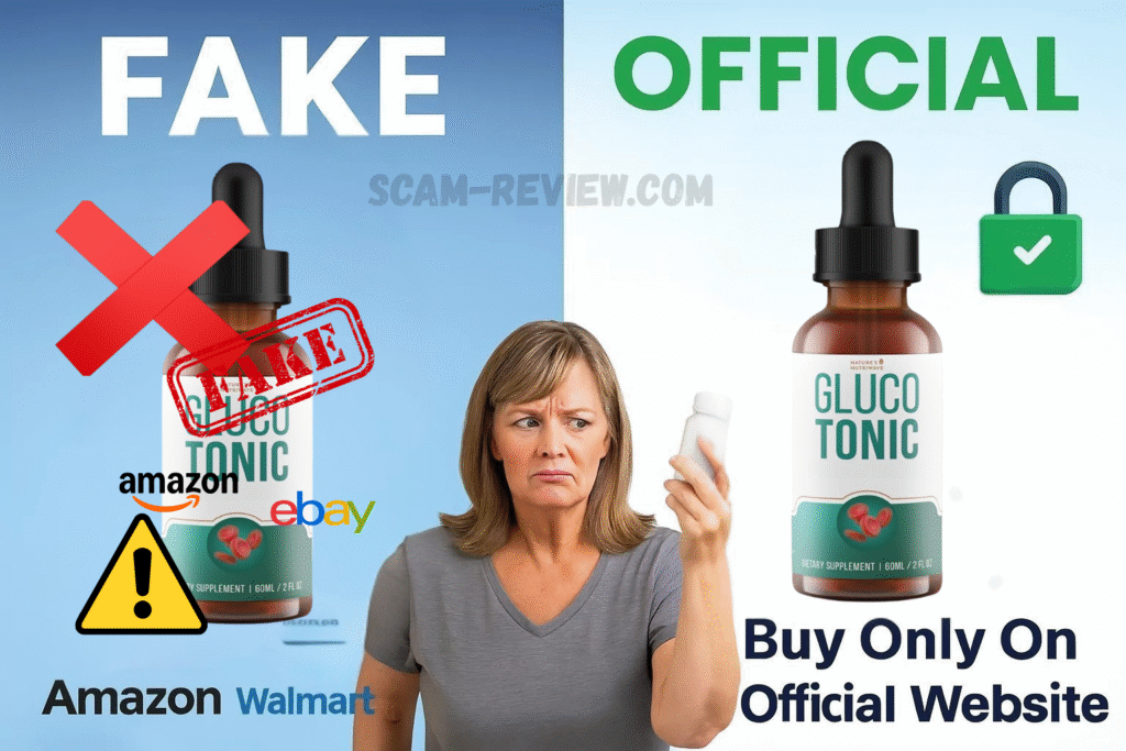 glucotonic fake and real glucotonic fake and real