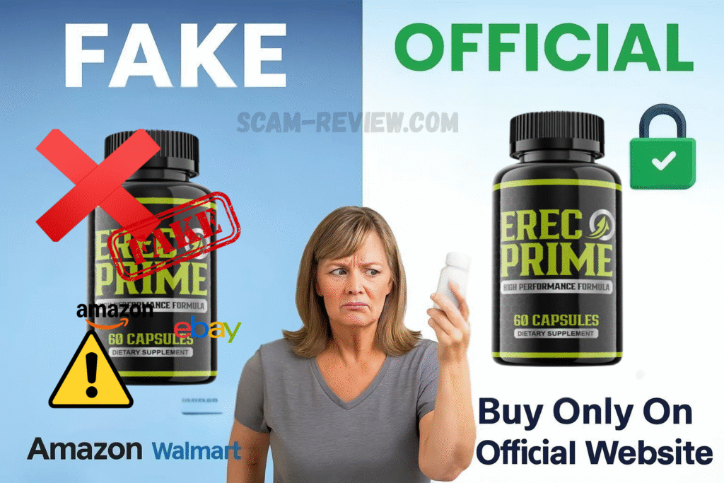 ErecPrime fake and real bottles ErecPrime fake and real bottles