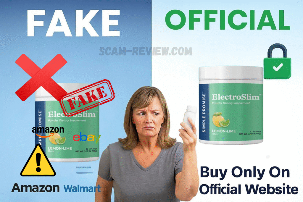 ElectroSlim fake and real ElectroSlim fake and real