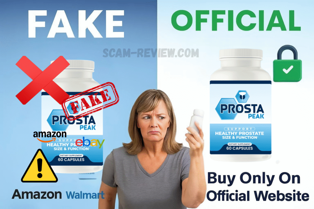 prosta peak fake or real bottle