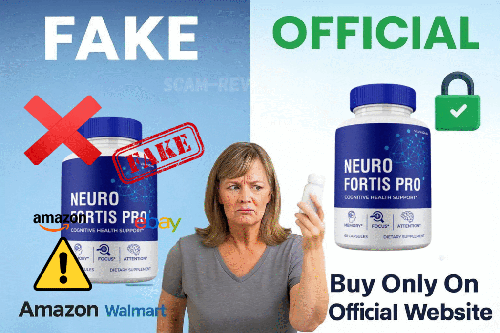 Neuro Fortis PRO fake and real bottle Neuro Fortis PRO fake and real bottle