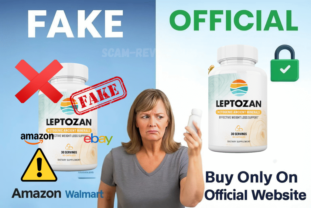 Leptozan fake and real bottle Leptozan fake and real bottle