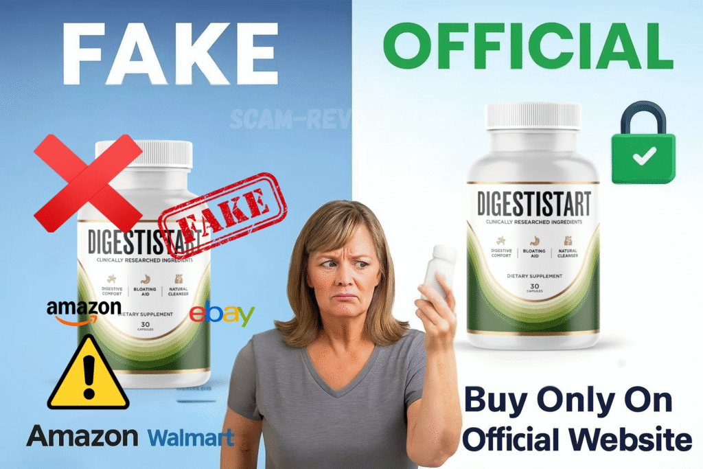 DigestiStart fake and real bottle DigestiStart fake and real bottle