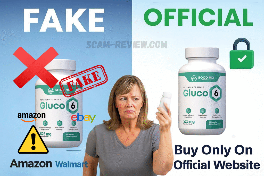 gluco6 fake and real bottle gluco6 fake and real bottle
