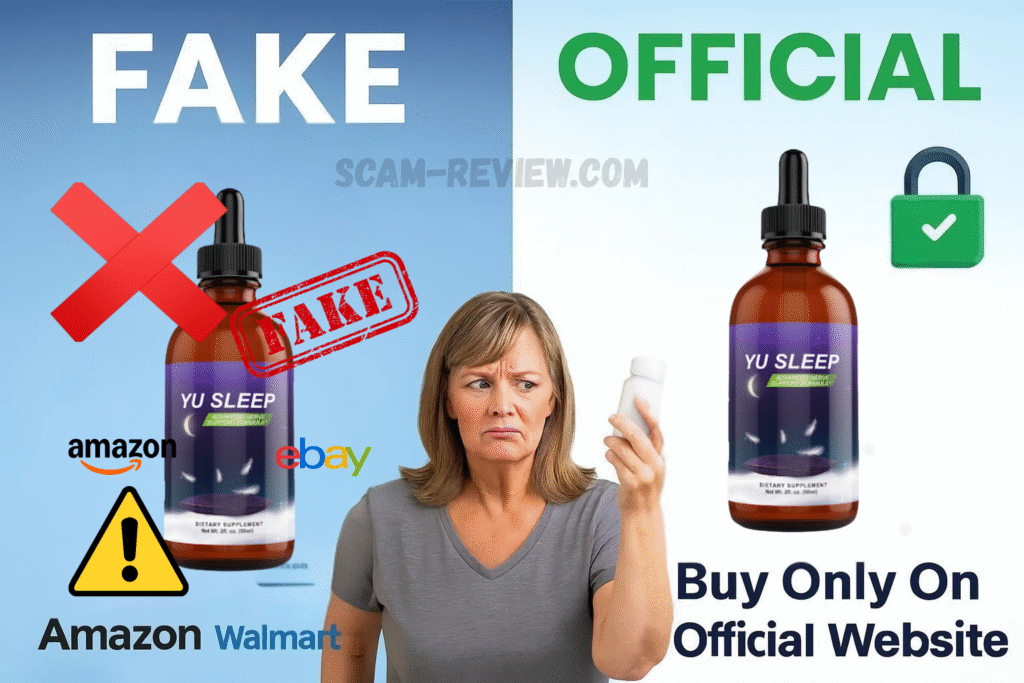 YU SLEEP fake and real bottle YU SLEEP fake and real bottle