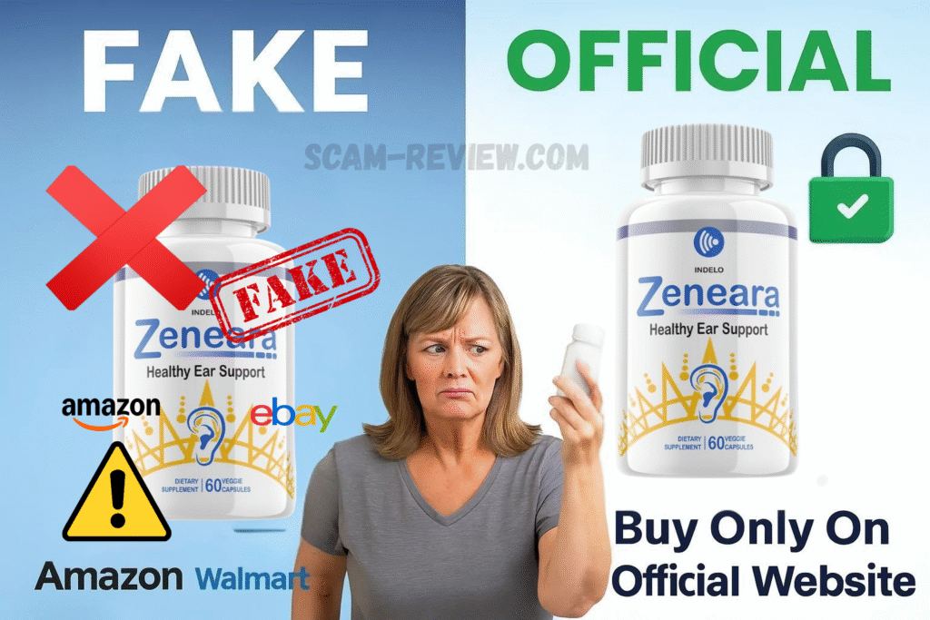 Zeneara fake and real bottle Zeneara fake and real bottle