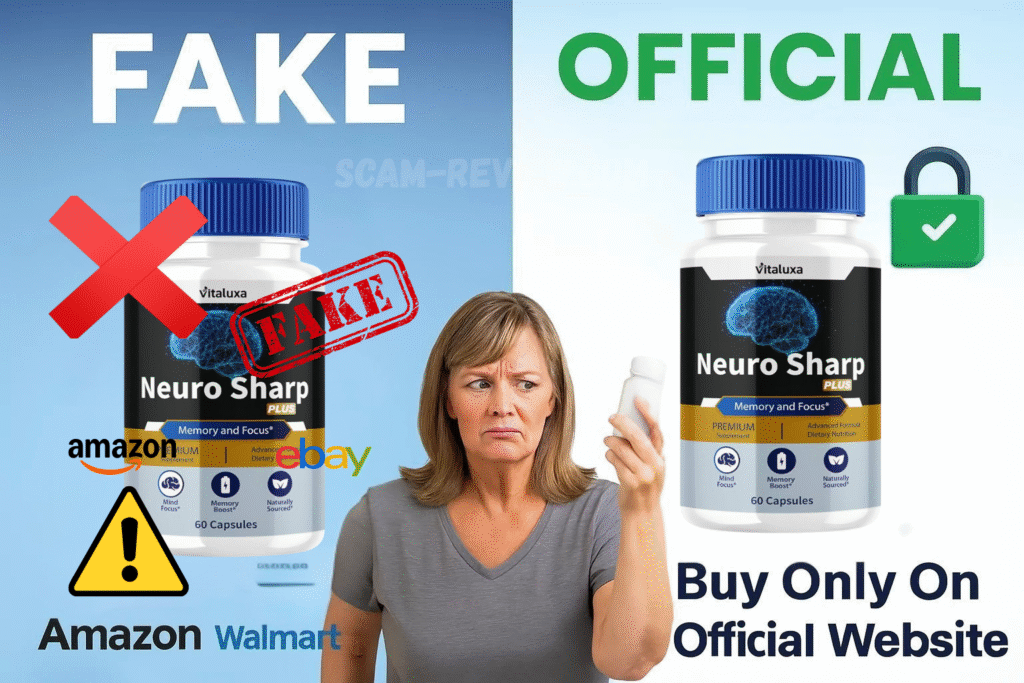 Neuro Sharp fake and real bottle Neuro Sharp fake and real bottle