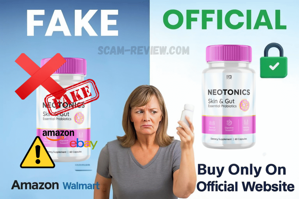 neotonics fake and real