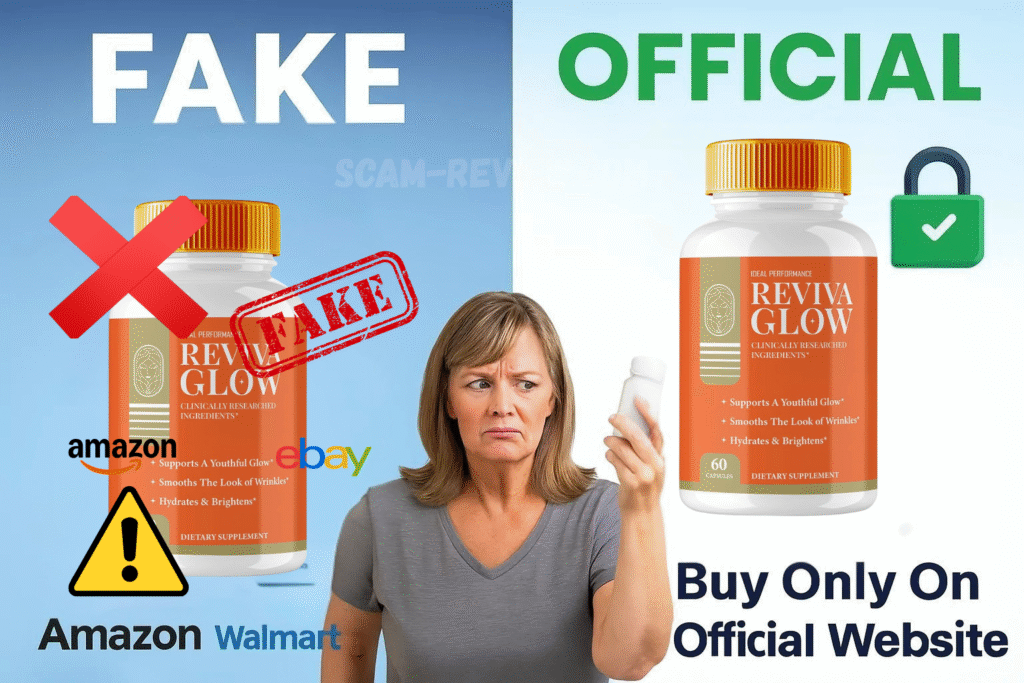 RevivaGlow fake or real bottle RevivaGlow fake or real bottle