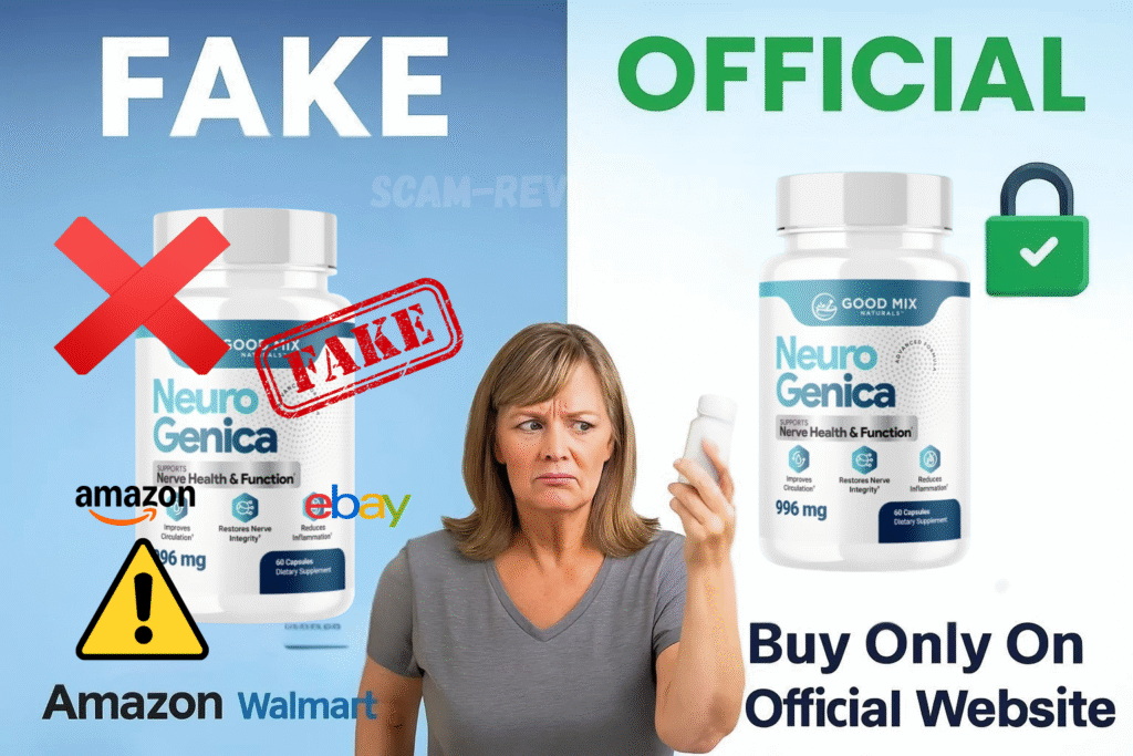 NeuroGenica fake or real bottle NeuroGenica fake or real bottle