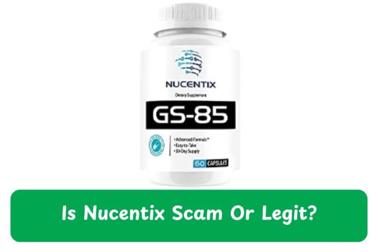Nucentix GS-85 scam